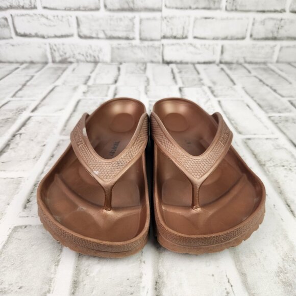 Birkenstock Honolulu Essentials EVA Women's Size US 7 EU 38 Copper Slides Sandal - Picture 2 of 10